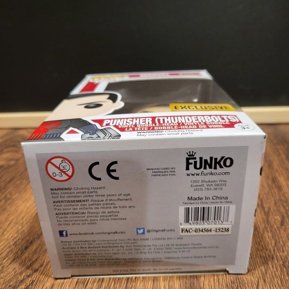 Marvel Punisher (Thunderbolts) Walgreens Exclusive Funko Pop - Picture 7 of 12